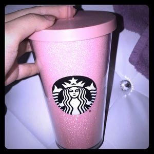 Pink grande Starbucks mug